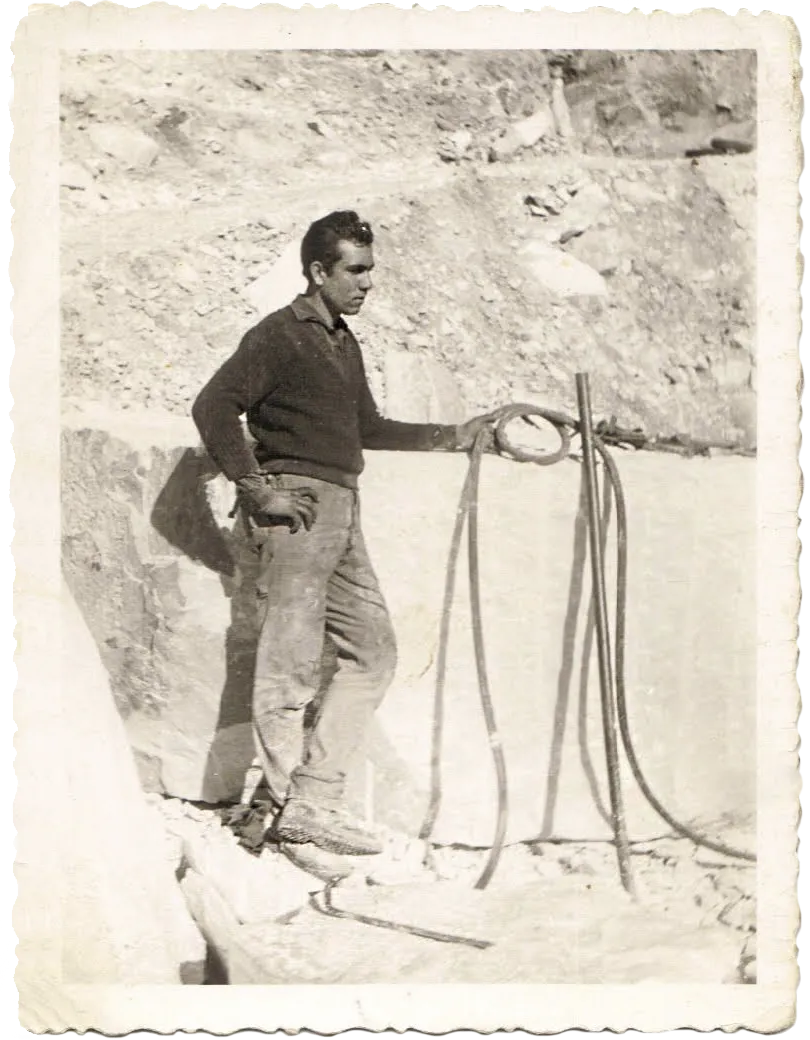 Αρβανιτέλλης στα παλιά λατομεία