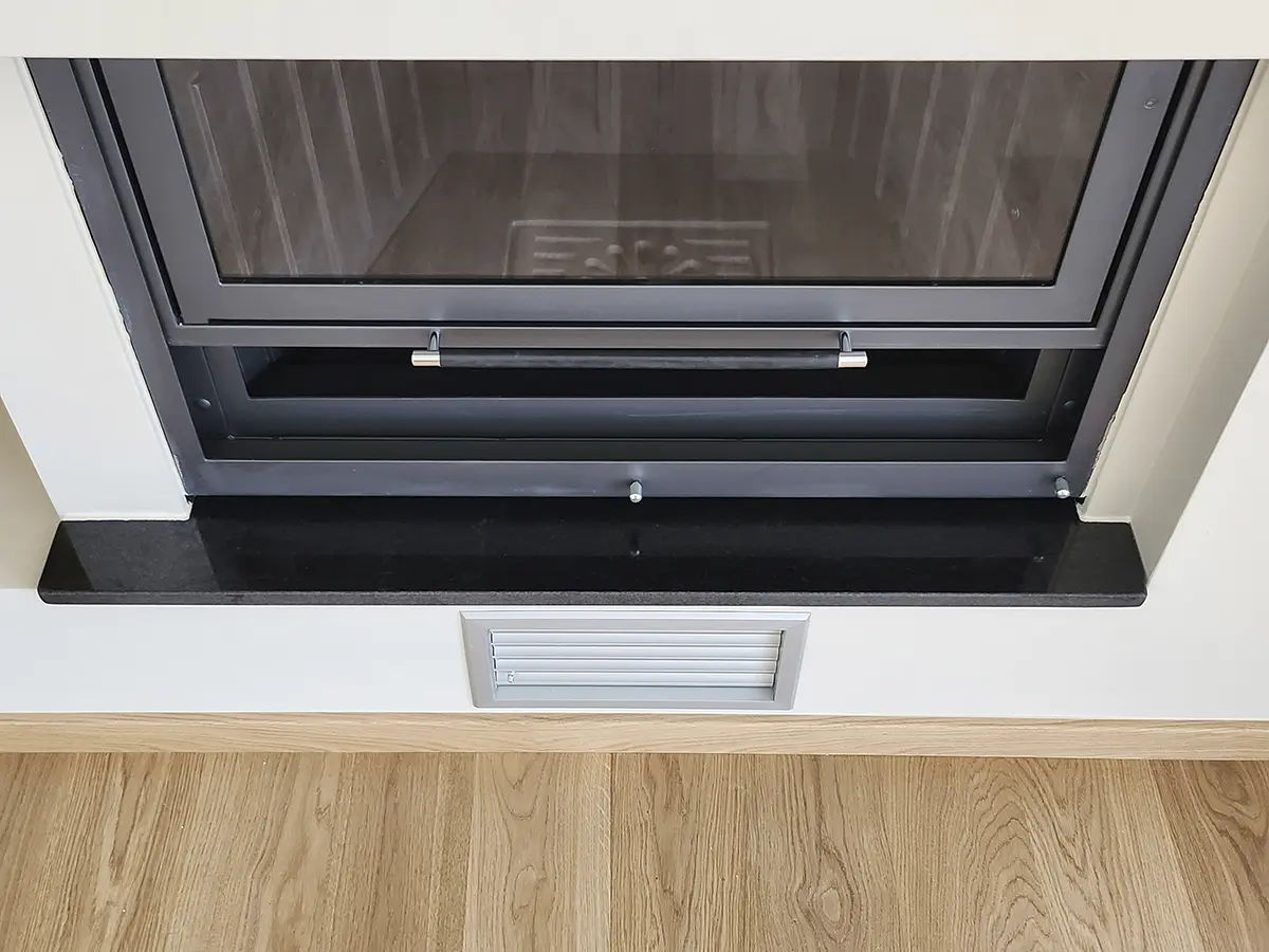 ποδια τζακιού με μαύρο γρανίτη ποδια τζακιού με μαύρο γρανίτη